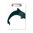 thumbnail image 1 of Blue Ocean Docile Jump Dolphin Clipboard Dossier Bloc-Notes Plaque de Support A4, 1 of 4