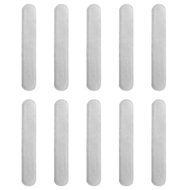40 almohadillas absorbentes para el sudor, prácticas para el cuello de gorras, láminas absorbentes para el sudor