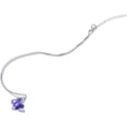 thumbnail image 5 of DOPI Butterfly Crystal Necklace Chain Pendant Necklace Cute Sweater Chain Double Butterflies Pendant Christmas Valentines Day Birthday Gifts for Women(2pack), 5 of 5