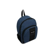 Everest Unisex Backpack with Front and Side Pockets, Navy Blue