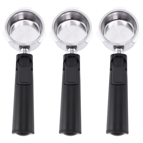 2025 New! 3pcs 51mm Stainless Steel Bottomless Coffee Portafilter for Professional Maker Accessory