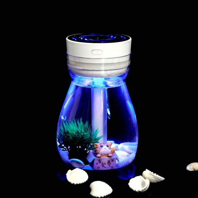 Jinsinto Liseng Cool Air Humidifier, Cleaner, USB Charger, with LED Light, Moisturizing