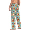 thumbnail image 5 of FREEAMG Maple Syrup Bottle Star Pattern Men's Pajama Pants Sleepwear Lounge Pajama Bottoms, 5 of 6