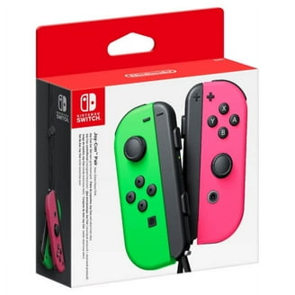 Nintendo Switch Joy-Con Pair, Neon Purple and Neon Orange, Gaming