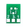 thumbnail image 5 of 50 piezas Sot23 Sot23-3 Turn Sip3 Doble cara Smd Turn Dip Sip3 Adaptador Convertidor Placa Sot Sip Ic Sock, 5 of 5