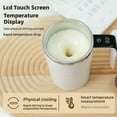 thumbnail image 2 of Automatic Stirring Coffee Cup with LED Display, 13oz Self-Stirring Mug, 304 Stainless Steel Material, 2 of 7