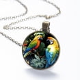 thumbnail image 6 of Parrot Necklace Personalized Custom Photo Round Pendant Adjustable Stainless Steel Necklaces with Gift Box for Men Women Mothers Valentine's Jewelry Gift, 6 of 6