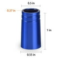 thumbnail image 4 of 22Pcs Golf Tip Metal Ferrules Irons Golf Club Accessories - 10Pcs .355 & 12Pcs .370, 4 of 10