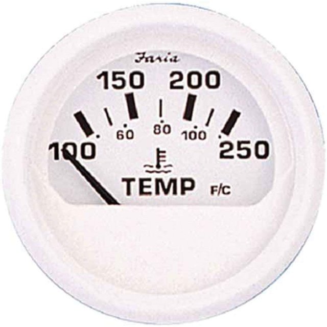 Medidor de temperatura del agua Faria Beede 13110 Dress 100-250 °F
