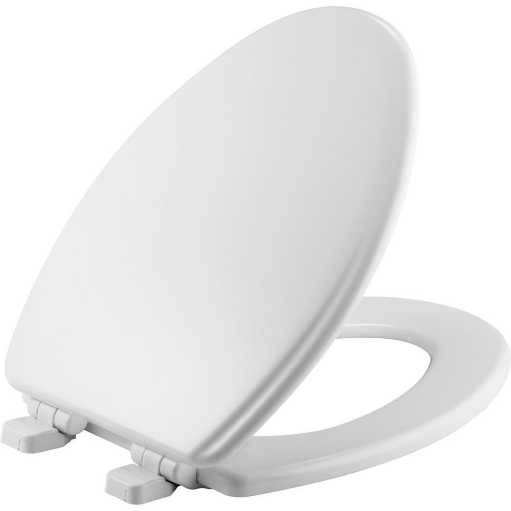 Kohler Slow Soft Close Round Closed Front Bathroom Toilet Seat Lid Cover White 