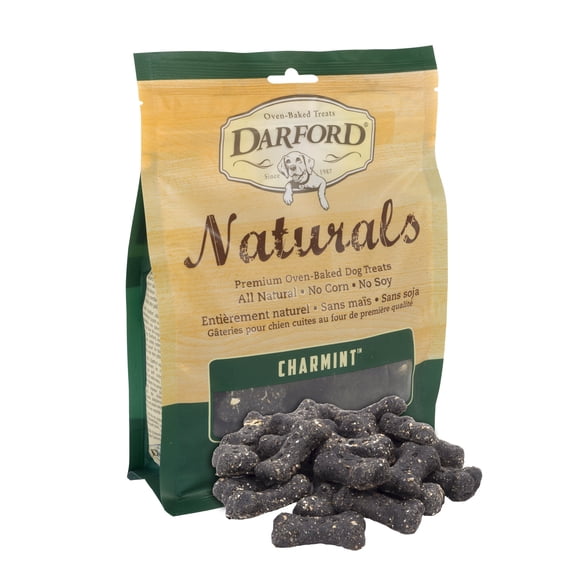 Darford Natural CharMint Biscuits Regular, Charmint, 14 oz