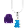 thumbnail image 6 of Emerald Park Jewelry Gummy Bear Charm Snake Chain Necklace, 6 of 11