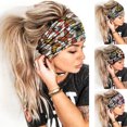 thumbnail image 2 of Femmes Boho Bandeau Yoga Running Bandeau Papillon Imprimé Bandeau, 2 of 4