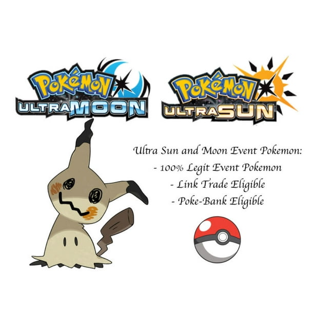 Ultra Pokemon Sun And Moon Halloween Time Shiny Mimikyu Event Walmart Com