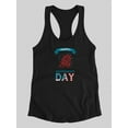 thumbnail image 3 of Happy Independence  Day! Racerback Tank Women -Image by Shutterstock, Female Small, 3 of 4