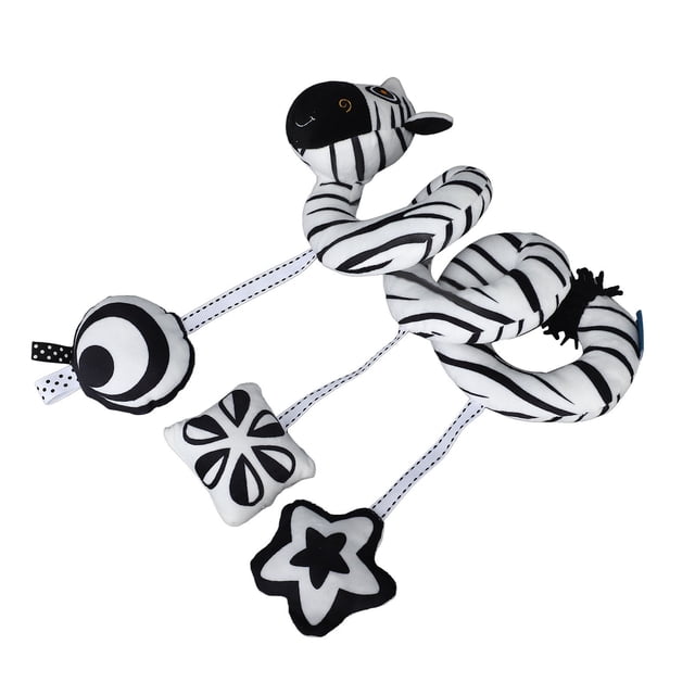 Juguete colgante para asiento de coche BuyWeek sonajero en espiral con forma de animal de dibujos animados para bebé juguete de PELUCHE en espiral