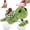 Green-Turtle, variant on MorisMos 23.6" Talking Mother Crocodile Stuffed Animal with 3 Baby Alligators and 3 Eggs Plush Toys