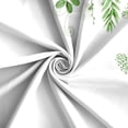 thumbnail image 6 of ChloropLastid Sage Green Plant Shower Curtain for Bathroom Botanical Eucalyptus Tropical Light Green Leaf Greenery Leaves Watercolor Jungle Floral Fabric Bathroom Shower Curtains 72×72 Inches, 6 of 6
