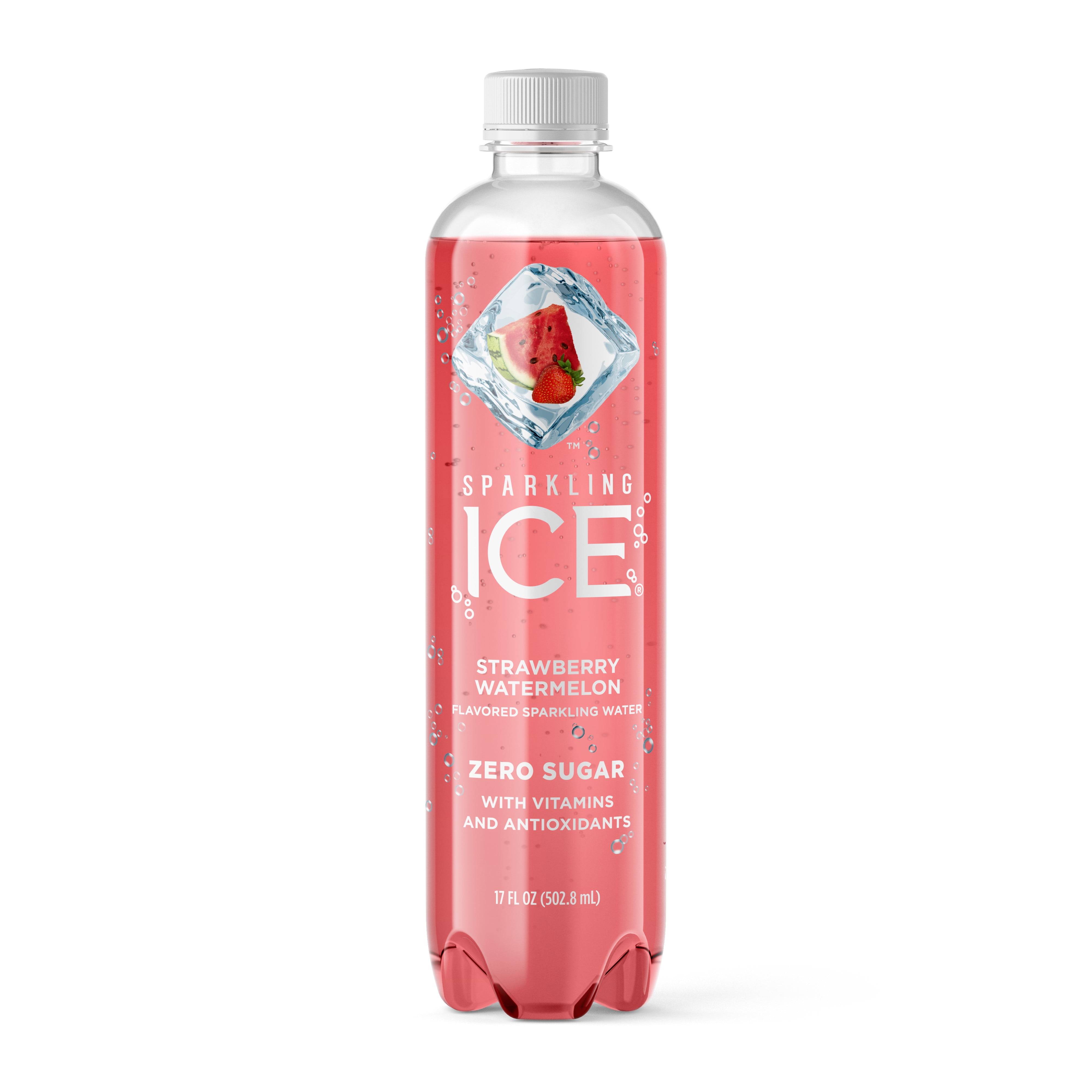 Sparkling Ice® Naturally Flavored Sparkling Water, Strawberry Watermelon 17 Fl Oz