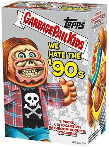 BOTH WRAPPERS ! 2019 GARBAGE PAIL KIDS WE HATE THE 90'S COMPLETE SET 220 CARDS 