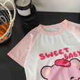 thumbnail image 5 of Gubotare Kid Pajamas Infant Kids Toddler Girls Boys Soft Comfy Sleepwear Pajamas 2pcs Set 2T 3T (Pink,2-3 Years), 5 of 7