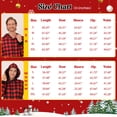 thumbnail image 6 of Family Matching Christmas Pajamas Sets Parent-Child Cute Print Sleepwear Pjs For Couples/Women/Men/Kids, 6 of 6
