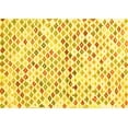 thumbnail image 1 of Ahgly Company Machine Washable Indoor Rectangle Southwestern Yellow Country Area Rugs, 6' x 9', 1 of 4