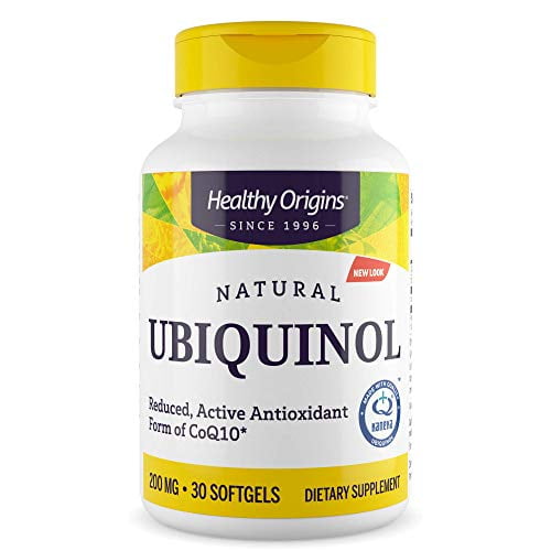 Healthy Origins Ubiquinol 200 Mg - 30 Softgels