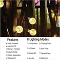 thumbnail image 6 of Solar Powered 30 LED String Light Garden Path Yard DEcoor Lamp Outdoor Waterproof, 6 of 6