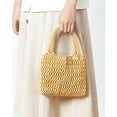 thumbnail image 3 of CoCopeaunts Women Summer Beach Bag Luxury Handmade Woven Beads Hobo Handbag Retro Vacation Party Bucket Bag, 3 of 5