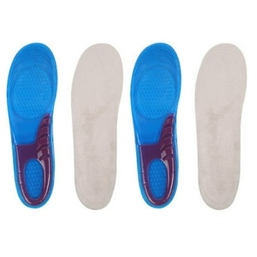 Enhanced Shock Absorption & Comfort for Men & Women, Size 34-37 EU, Ideal for Sneakers Blue S Insoles