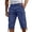 Blue, variant on Men's Elastic Patch Pocket Chino Trousers Lightweight Outdoor Casual Pink XXL