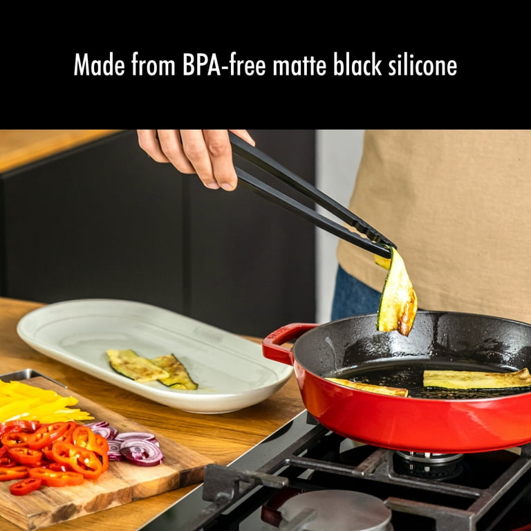 The Happy Cook - These Staub silicone tools are my favorite go to tool in  the kitchen! The wood handle is so comfortable and the silicone doesn't  heat up or scratch cookware. #