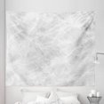 thumbnail image 1 of Marble Print Tapestry, Abstract Soft Pastel Toned Onyx Stone Background with Grunge Effects, Fabric Wall Hanging Decor for Bedroom Living Room Dorm, 5 Sizes, Pale Grey White, by Ambesonne, 1 of 1