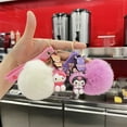 thumbnail image 4 of Llavero Kawaii Sanrio Hello Kitty, muñeco colgante de dibujos animados Kuromi My Melody Cinnamoroll, bolsas bonitas, llavero de coche, regalo de vacaciones, 4 of 4