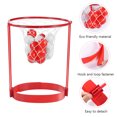 thumbnail image 4 of EeaseMX VORCOOL - Pelota de baloncesto con diadema para niños, ideal como juguete para fiestas al aire libre (rojo), 4 of 7