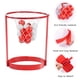 thumbnail image 4 of KAKOWELY Pelota de baloncesto con diadema para niños, ideal como juguete para la cabeza, ideal como recuerdo de fiesta al aire libre, para padres e hijos (rojo), 4 of 4