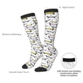 thumbnail image 5 of Picia Women Crew Soft Moisture-wicking Socks Dachshund Dog Puppy Pattern Design Cotton Socks, One Size fit All, 5 of 9