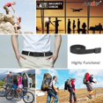 thumbnail image 7 of Travel Money Belt, Nylon Hidden Money Pocket Belt with Plastic Buckle, 7 of 7