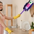 thumbnail image 6 of Kchsji Cartoon Duster Cleaning Brush 13.78" - Soft Fiber Dust Hair Removal Efficient Sweeping Tool for Furniture Appliances Shelves Home Office Decorations Party Favors Cute Design, 6 of 6