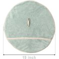 thumbnail image 2 of 4 Hanging Hand Towels with Hanging Loop - Absorbent - Coral Fleece - Soft and Thick - Round Hand Towels (4 Colors-A), 2 of 5