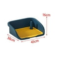 thumbnail image 3 of Pet Training Toilet Urinal Dog Litter Tray Mat Simulation Potty Keep Paws and Floors Clean S Blue, 3 of 9