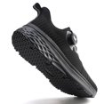 thumbnail image 2 of Black Slip Resistant Chef shoes for Women Work Shoes Comfortable Sneakers Kitchen Walking Shoes, 2 of 7