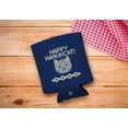 thumbnail image 2 of Hanukkah Ugly Sweater Hanukkah Happy Hanukcat 6-Pack Can Drink Sleeves, 2 of 8