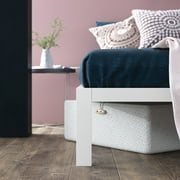 Zinus Mia 14 White Metal Platform Bed Frame, Queen