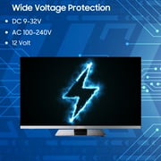 Sylvox RV TV, 22 12V Smart Televison with DVD Player, Google TV 1080P，Salt Spray Resistance,AC/DC Powered，for Camper Boat Coastal Home(Marine Serie)