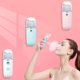 thumbnail image 4 of Mujer portátil cara neblina pulverizador 35ml profundo humectante humidificador humidificador atomizador facial facial herramienta de cuidado de la piel suministros de belleza blanco Yuarrent HA028243-01B, 4 of 7
