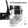 thumbnail image 3 of Xelparuc Lampe de Poche LED 6000 Lumens 18650 Rechargeable, Phare Étanche avec 4 Modes, Lampes de Camping et de Chasse, 3 of 8