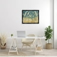thumbnail image 2 of Stupell Industries Modern Flower Meadow Botanicals Graphic Art Jet Black Floating Framed Canvas Print Wall Art, Design by Liz St. Andre, 2 of 6