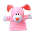 thumbnail image 2 of Soft Hand Puppet Head Gloves Role Play Stuffed Animal Toy Model Figure Toy Plush Rabbit, 2 of 9